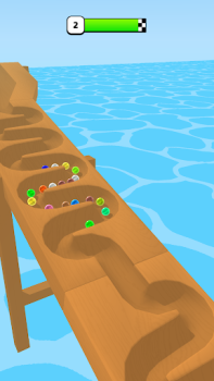 Herunterladen Marble Run 3D-Color Ball Race Simulatoren für Android Bildschirmfoto 3