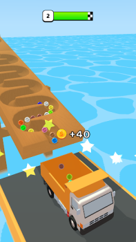 Herunterladen Marble Run 3D-Color Ball Race Simulatoren für Android Bildschirmfoto 4