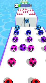 Herunterladen Marble Run 3D-Color Ball Race Simulatoren für Android Bildschirmfoto 7