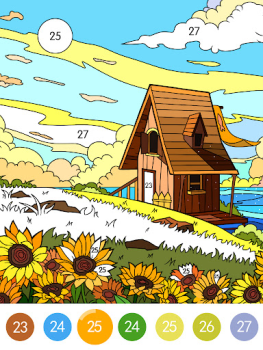 Herunterladen Daily Coloring Paint by Number Brettspiele für Android Bildschirmfoto 7