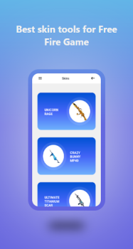 Herunterladen FF Skins Unterhaltung für Android Bildschirmfoto 3
