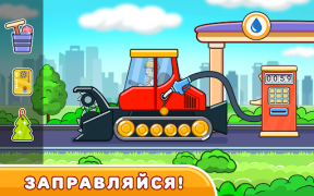 Herunterladen Bau & Auto spiele für Kinder Lernen für Android Bildschirmfoto 2
