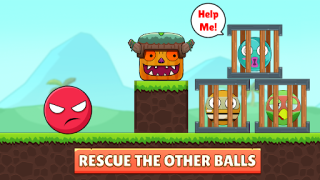 Herunterladen Red Ball & Stick Hero Abenteuer für Android Bildschirmfoto 3