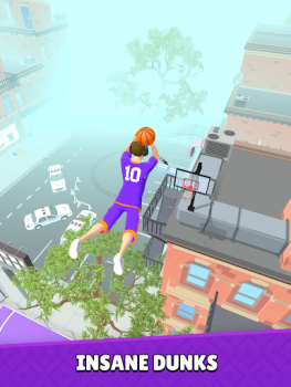Herunterladen Hoop World: Flip Dunk Game 3D Sport Spiele für Android Bildschirmfoto 6