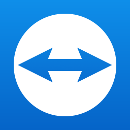 Logo TeamViewer für Fernsteuerung