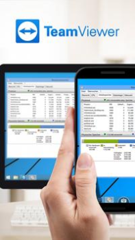 Herunterladen TeamViewer für Fernsteuerung Arbeit für Android