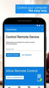 Herunterladen TeamViewer für Fernsteuerung Arbeit für Android Bildschirmfoto 2