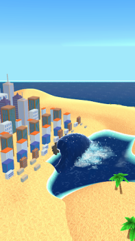 Herunterladen Tsunami Run Aktion für Android Bildschirmfoto 3