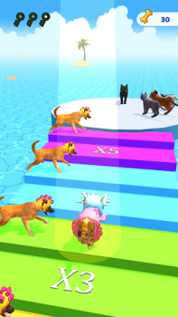 Herunterladen Cats run 3D Simulatoren für Android Bildschirmfoto 2