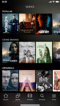 Herunterladen STARZ Unterhaltung für Android Bildschirmfoto 7