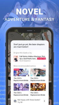 Herunterladen WebNovel Bücher und Leitfäden für Android Bildschirmfoto 3