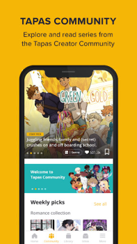 Herunterladen Tapas – Comics and Novels Comics für Android Bildschirmfoto 4