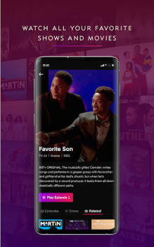 Herunterladen BET+ Unterhaltung für Android Bildschirmfoto 6