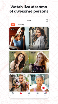 Herunterladen Once: Meet, Chat, Dating App Partnersuche für Android Bildschirmfoto 6