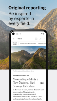 Herunterladen The New York Times Nachrichten & Magazine für Android Bildschirmfoto 2
