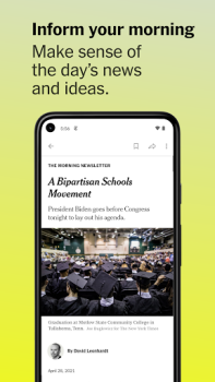Herunterladen The New York Times Nachrichten & Magazine für Android Bildschirmfoto 4