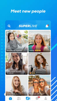 Herunterladen SuperLive Soziales für Android Bildschirmfoto 3