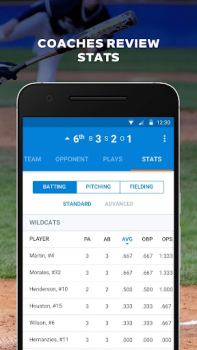Herunterladen GameChanger Classic Sport für Android Bildschirmfoto 3