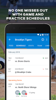 Herunterladen GameChanger Classic Sport für Android Bildschirmfoto 6