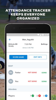 Herunterladen GameChanger Classic Sport für Android Bildschirmfoto 7