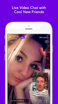 Herunterladen Coco - Live Video Chat HD Kommunikation für Android Bildschirmfoto 2