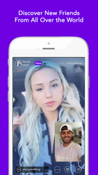 Herunterladen Coco - Live Video Chat HD Kommunikation für Android Bildschirmfoto 3