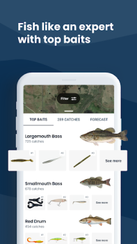 Herunterladen Fishbrain - Fishing App Sport für Android Bildschirmfoto 2