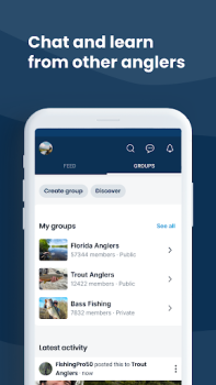 Herunterladen Fishbrain - Fishing App Sport für Android Bildschirmfoto 7