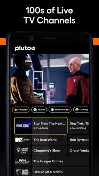 Herunterladen Pluto TV - TV, Filme & Serien Unterhaltung für Android Bildschirmfoto 2