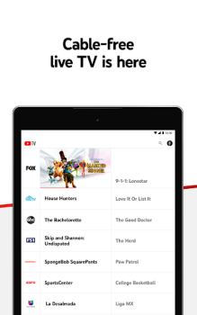 Herunterladen YouTube TV: Live TV & more Unterhaltung für Android Bildschirmfoto 6