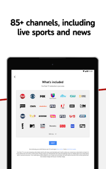 Herunterladen YouTube TV: Live TV & more Unterhaltung für Android Bildschirmfoto 7