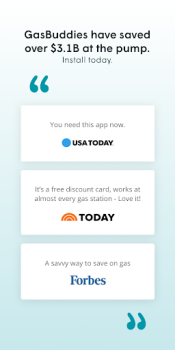 Herunterladen GasBuddy: Find & Pay for Gas Reisen für Android Bildschirmfoto 4