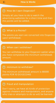 Herunterladen DogeCoin Miner - Earn Money Unterhaltung für Android Bildschirmfoto 4