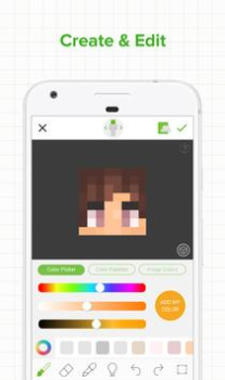 Herunterladen Skinseed for Minecraft Unterhaltung für Android Bildschirmfoto 2