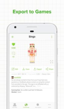 Herunterladen Skinseed for Minecraft Unterhaltung für Android Bildschirmfoto 3