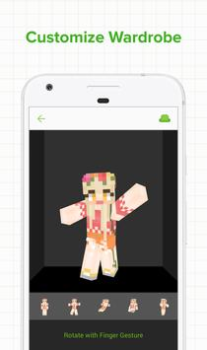 Herunterladen Skinseed for Minecraft Unterhaltung für Android Bildschirmfoto 4