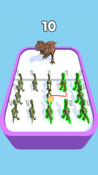 Herunterladen Merge Master: Dino Spiele Arkade für Android Bildschirmfoto 3