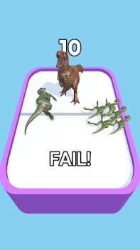 Herunterladen Merge Master: Dino Spiele Arkade für Android Bildschirmfoto 4