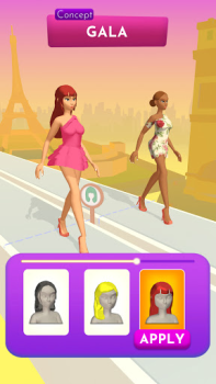 Herunterladen Fashion Battle - Ankleidespiel Rollenspiele für Android Bildschirmfoto 3
