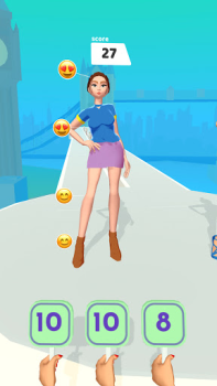 Herunterladen Fashion Battle - Ankleidespiel Rollenspiele für Android Bildschirmfoto 4