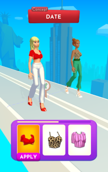 Herunterladen Fashion Battle - Ankleidespiel Rollenspiele für Android Bildschirmfoto 6