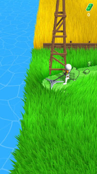 Herunterladen Stone Grass - Simulator Spiele Arkade für Android