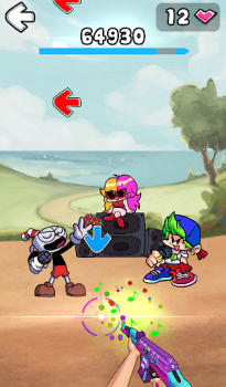 Herunterladen FNF Music Battle Beat Shooter Musik für Android Bildschirmfoto 5