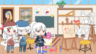 Herunterladen YOYO Doll：dress up school life Gelegentlich für Android Bildschirmfoto 6