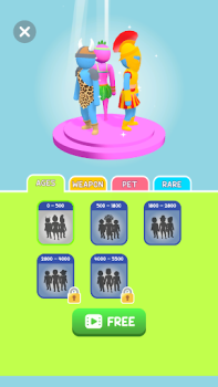 Herunterladen Crowd Evolution! Arkade für Android Bildschirmfoto 5