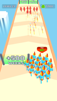 Herunterladen Crowd Evolution! Arkade für Android Bildschirmfoto 6