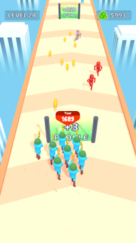 Herunterladen Crowd Evolution! Arkade für Android Bildschirmfoto 7