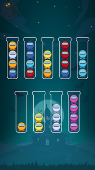 Herunterladen Ball Sort - Color Puzzle Game Gelegentlich für Android Bildschirmfoto 2