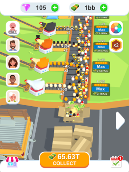 Herunterladen Eierfabrik-Idle Simulatoren für Android Bildschirmfoto 6