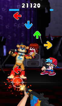 Herunterladen FNF Beat Shoot: Gun Music Game Musik für Android Bildschirmfoto 2